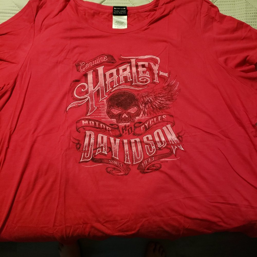 Hot Pink Harley Davidson